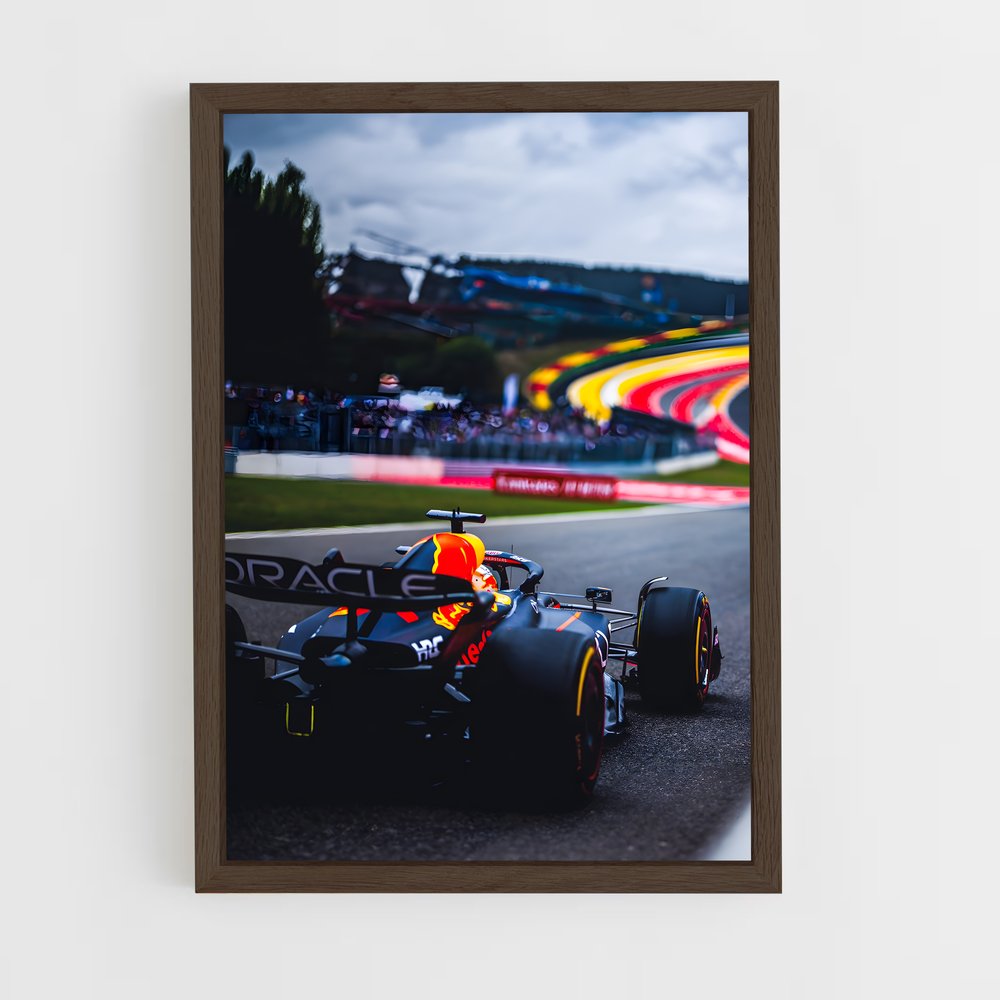 ap-red bull rb16b-4 cadre Bois foncé
