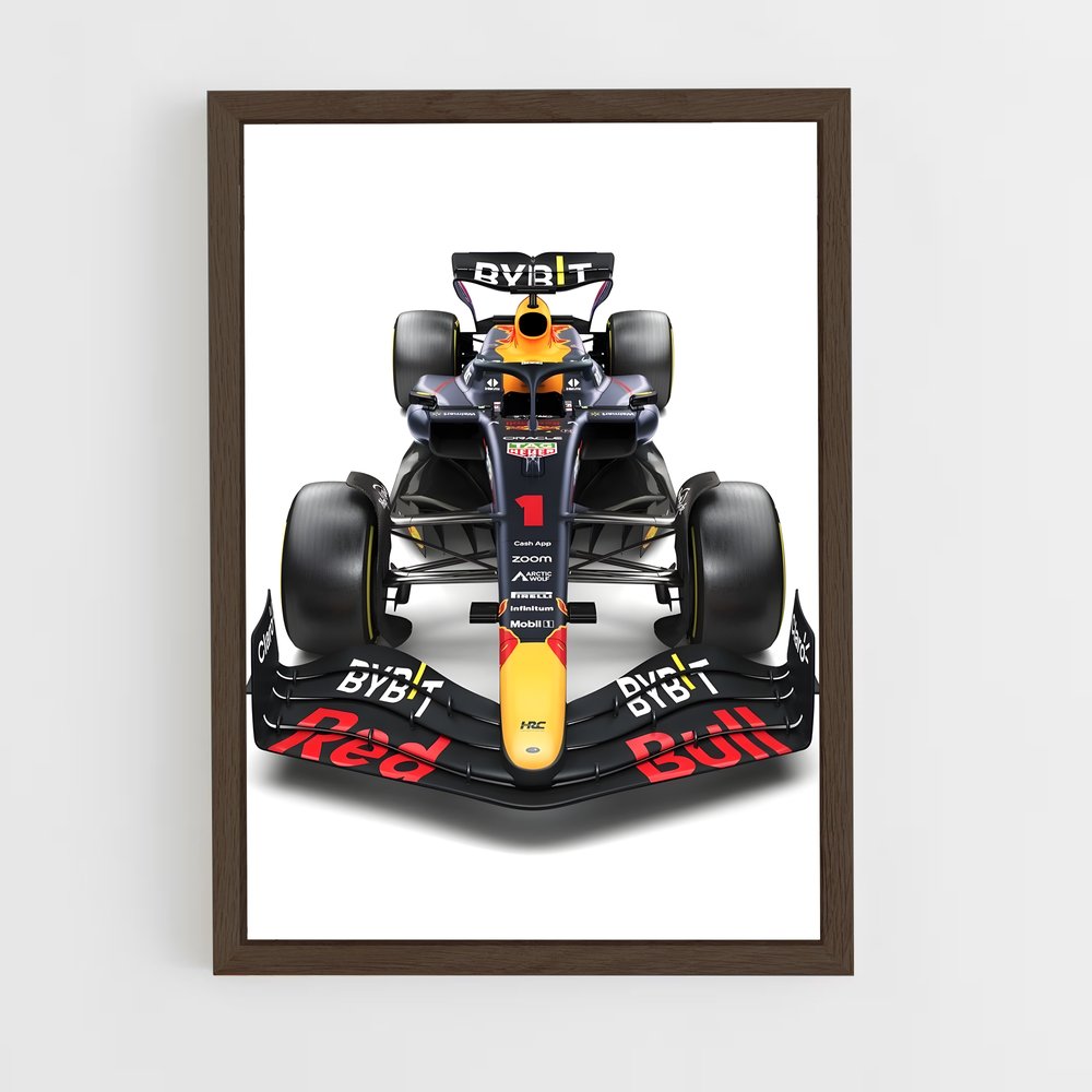 ap-red bull rb19-4 cadre Bois foncé