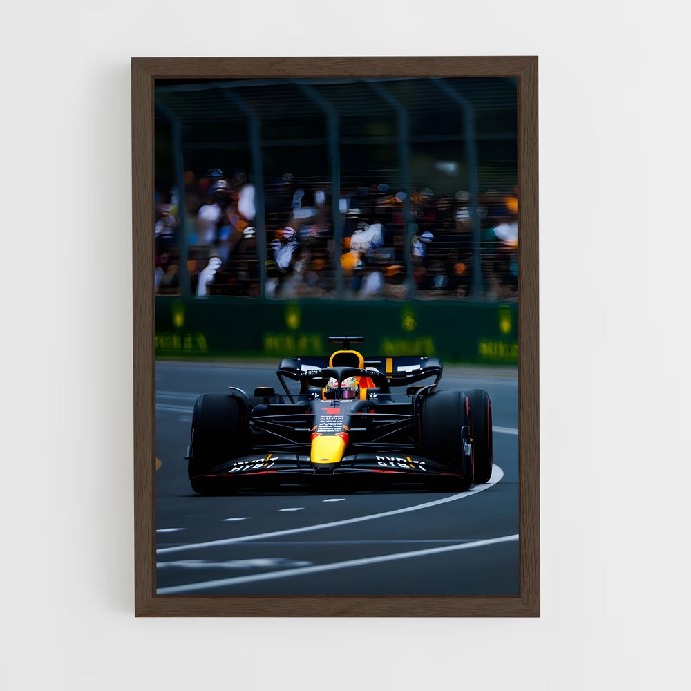 ap-red bull rb19-6 cadre Bois foncé