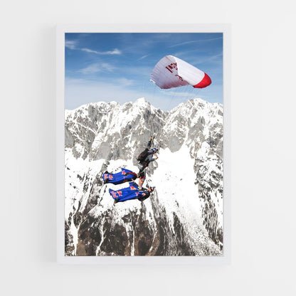 ap-red bull skydive team-1 cadre Blanc