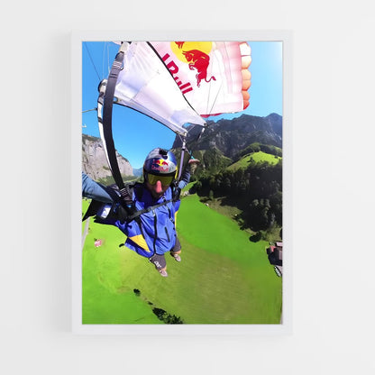 ap-red bull skydive team-3 cadre Blanc