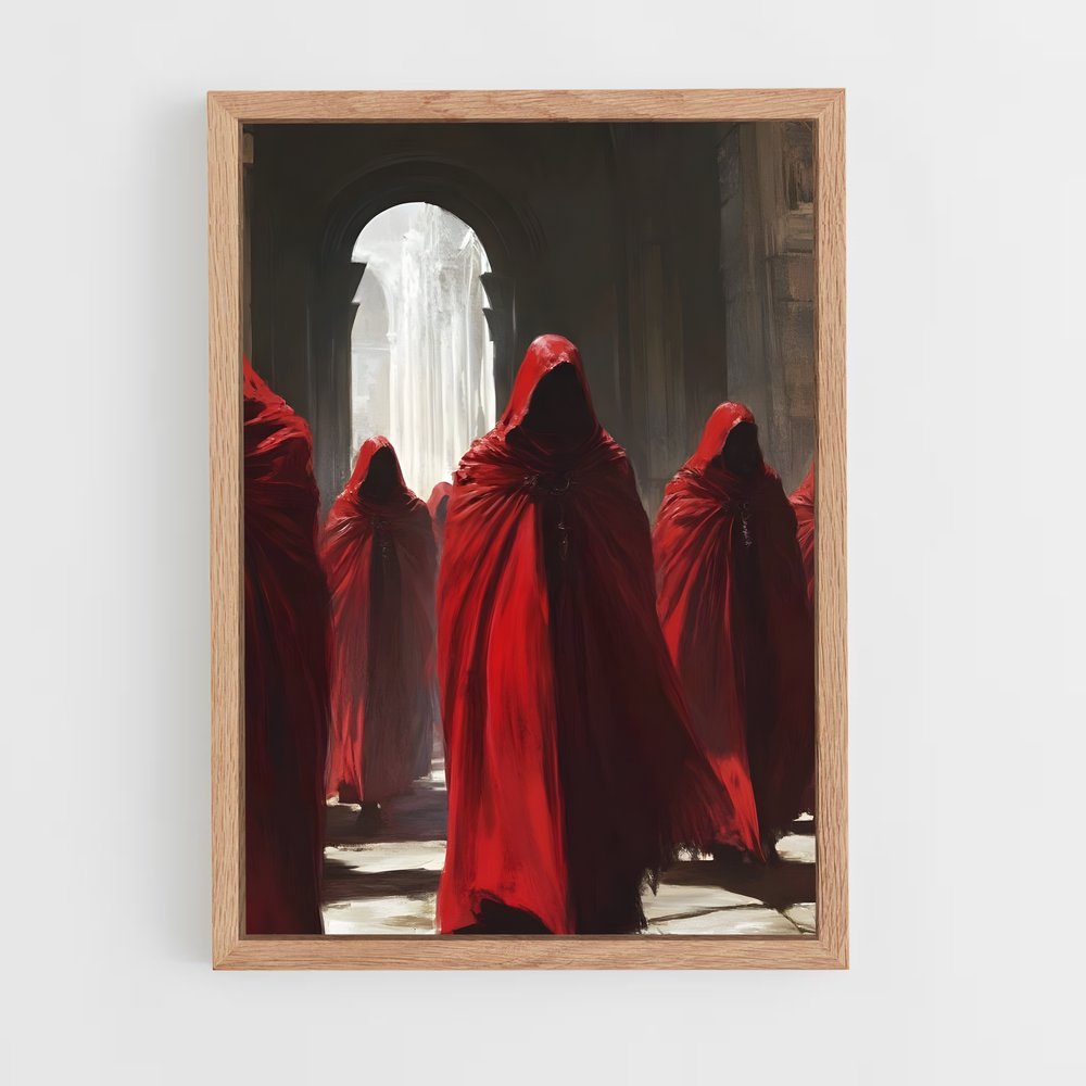 ap-red cloak-1 cadre Bois clair