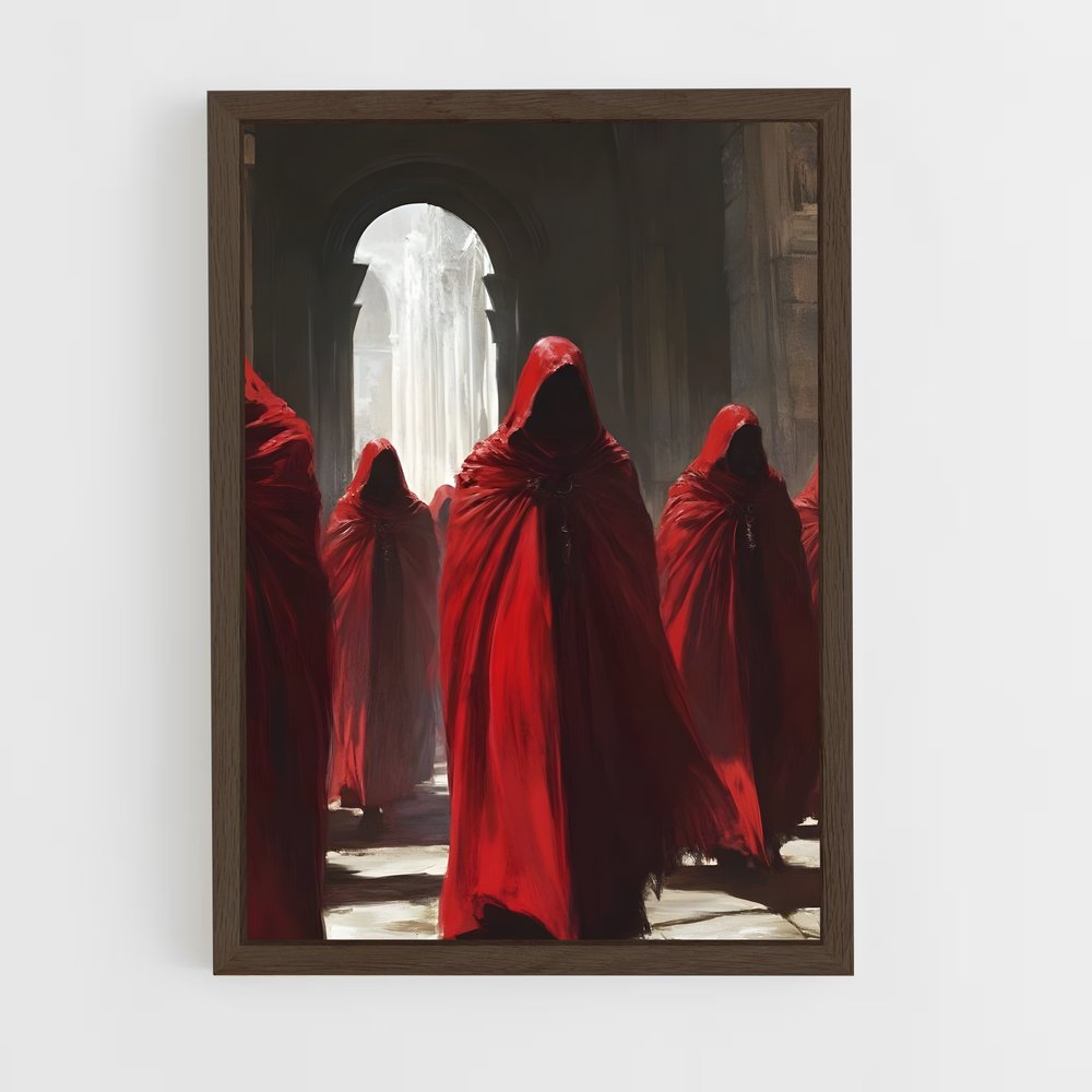 ap-red cloak-1 cadre Bois foncé