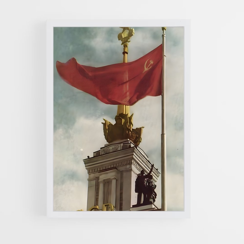 ap-red flag-2 cadre Blanc