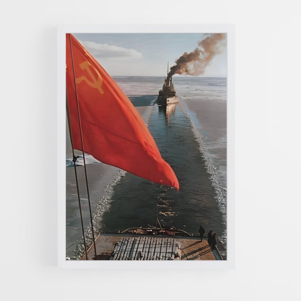 ap-red flag-4 cadre Blanc