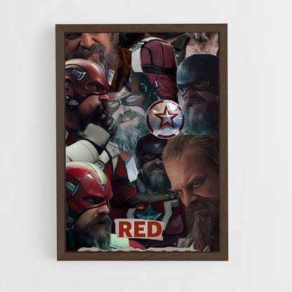 ap-red guardian-5 cadre Bois foncé
