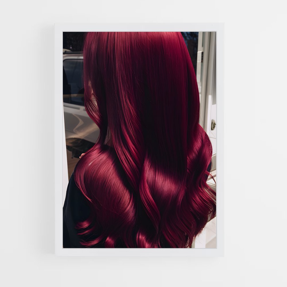 ap-red hair-4 cadre Blanc