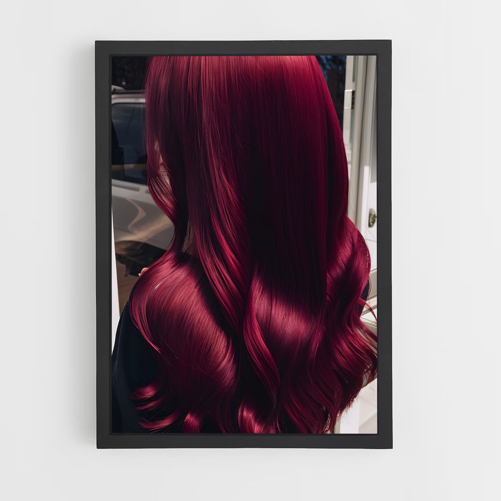 ap-red hair-4 cadre Noir