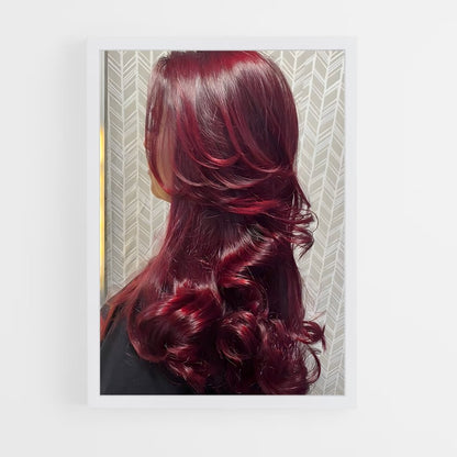 ap-red hair-5 cadre Blanc