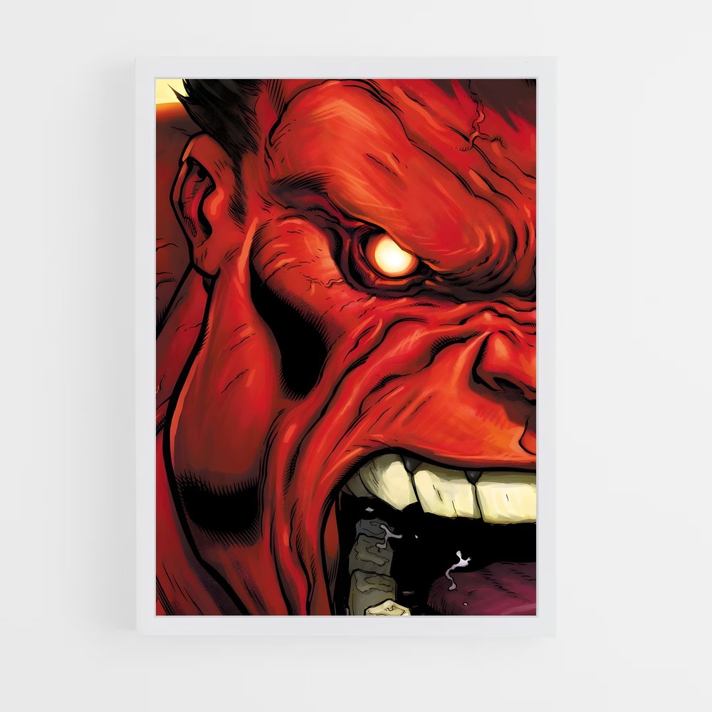 ap-red hulk-10 cadre Blanc