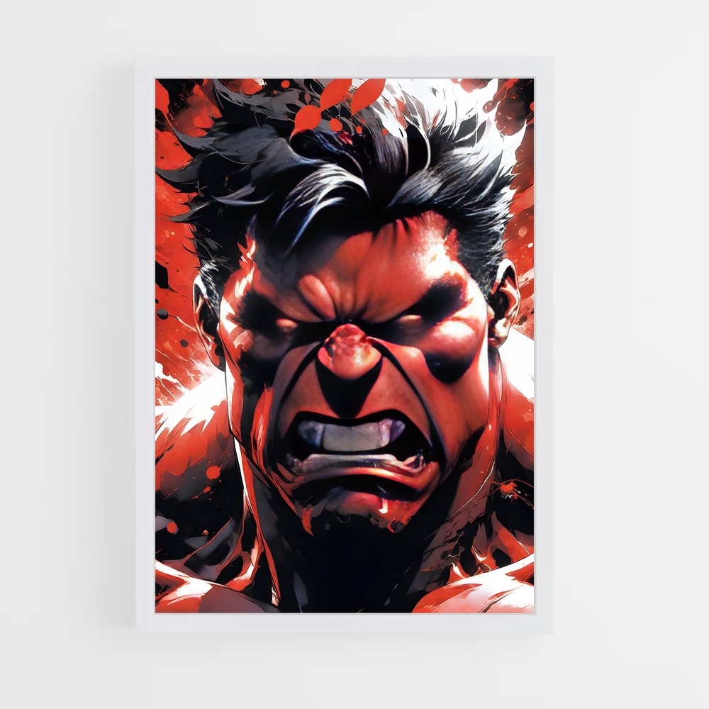 ap-red hulk-11 cadre Blanc