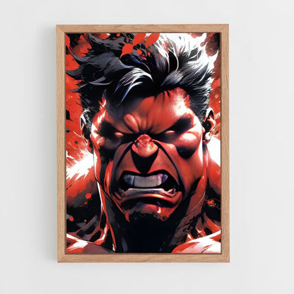 ap-red hulk-11 cadre Bois clair
