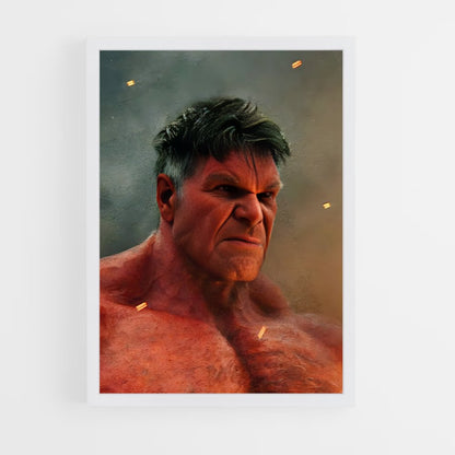 ap-red hulk-13 cadre Blanc