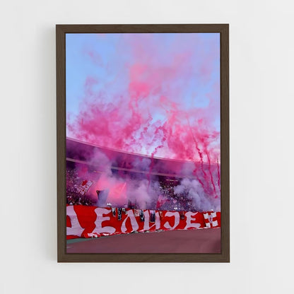 ap-red star belgrade-1 cadre Bois foncé