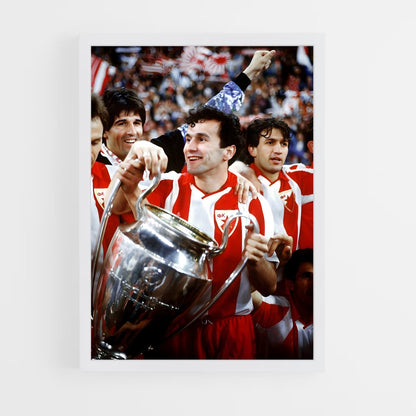 ap-red star belgrade-7 cadre Blanc