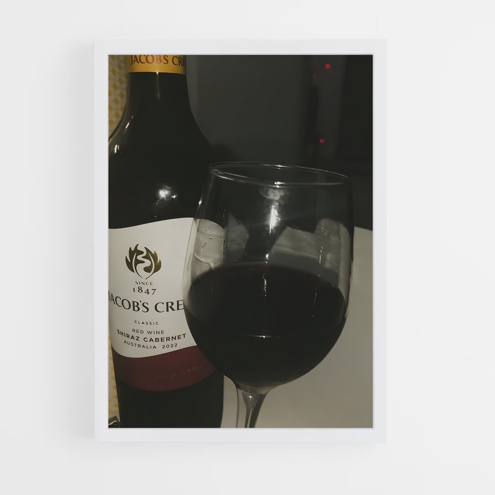 ap-red wine-1 cadre Blanc