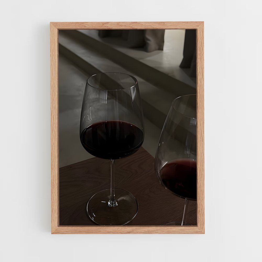 ap-red wine-10 cadre Bois clair