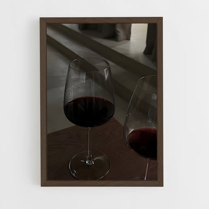 ap-red wine-10 cadre Bois foncé