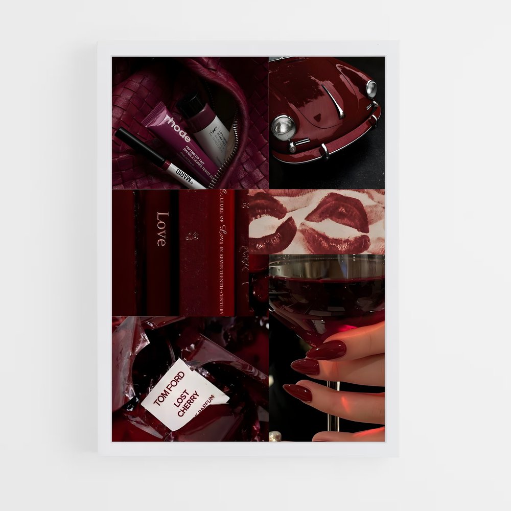 ap-red wine-11 cadre Blanc