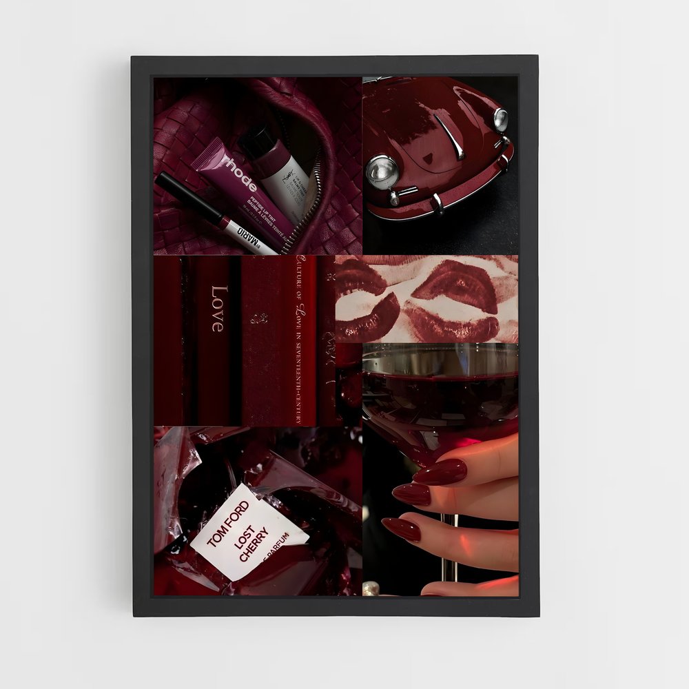 ap-red wine-11 cadre Noir