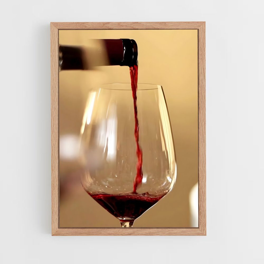 ap-red wine-12 cadre Bois clair