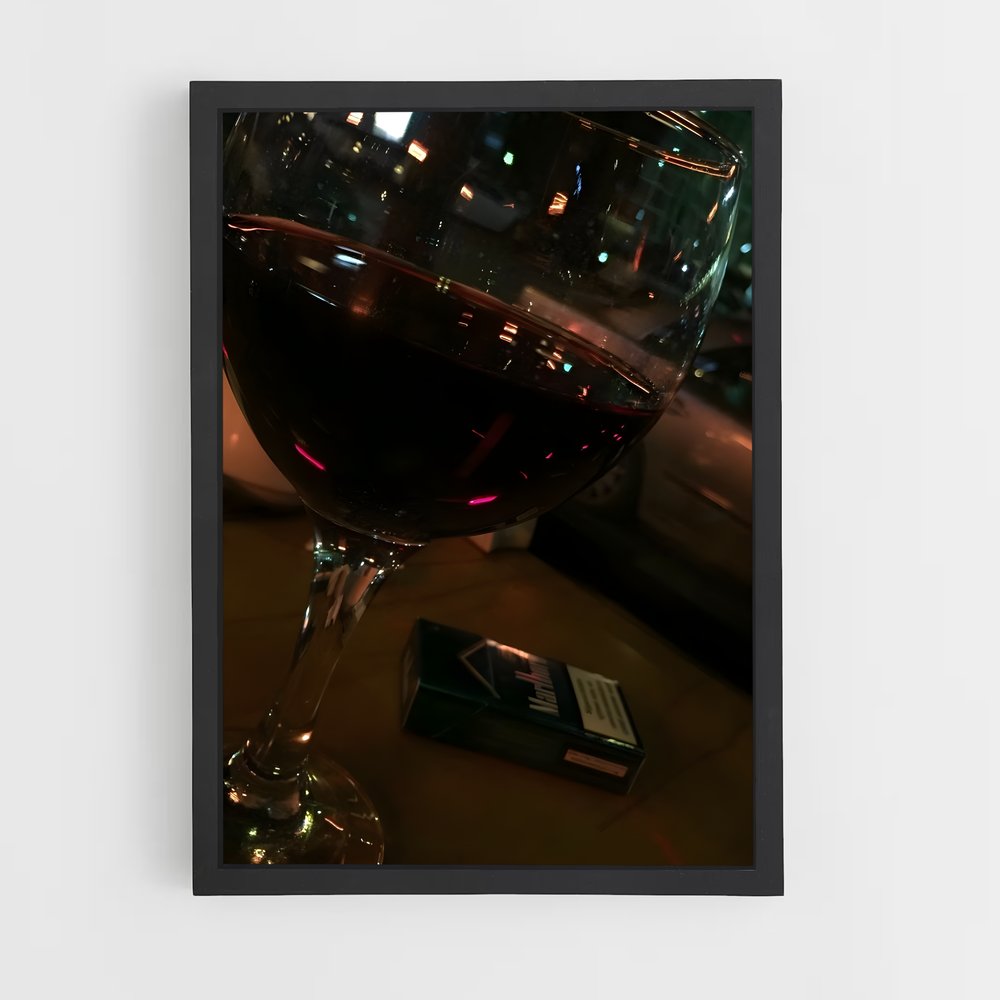 ap-red wine-13 cadre Noir