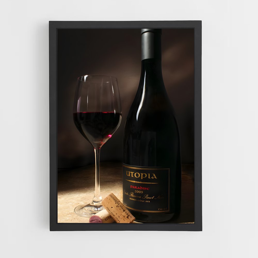 ap-red wine-14 cadre Noir
