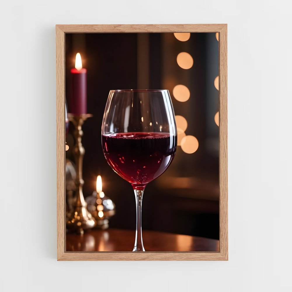 ap-red wine-4 cadre Bois clair