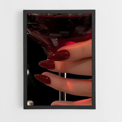 ap-red wine-5 cadre Noir