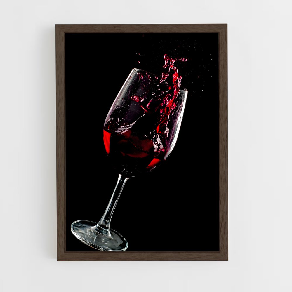 ap-red wine-6 cadre Bois foncé