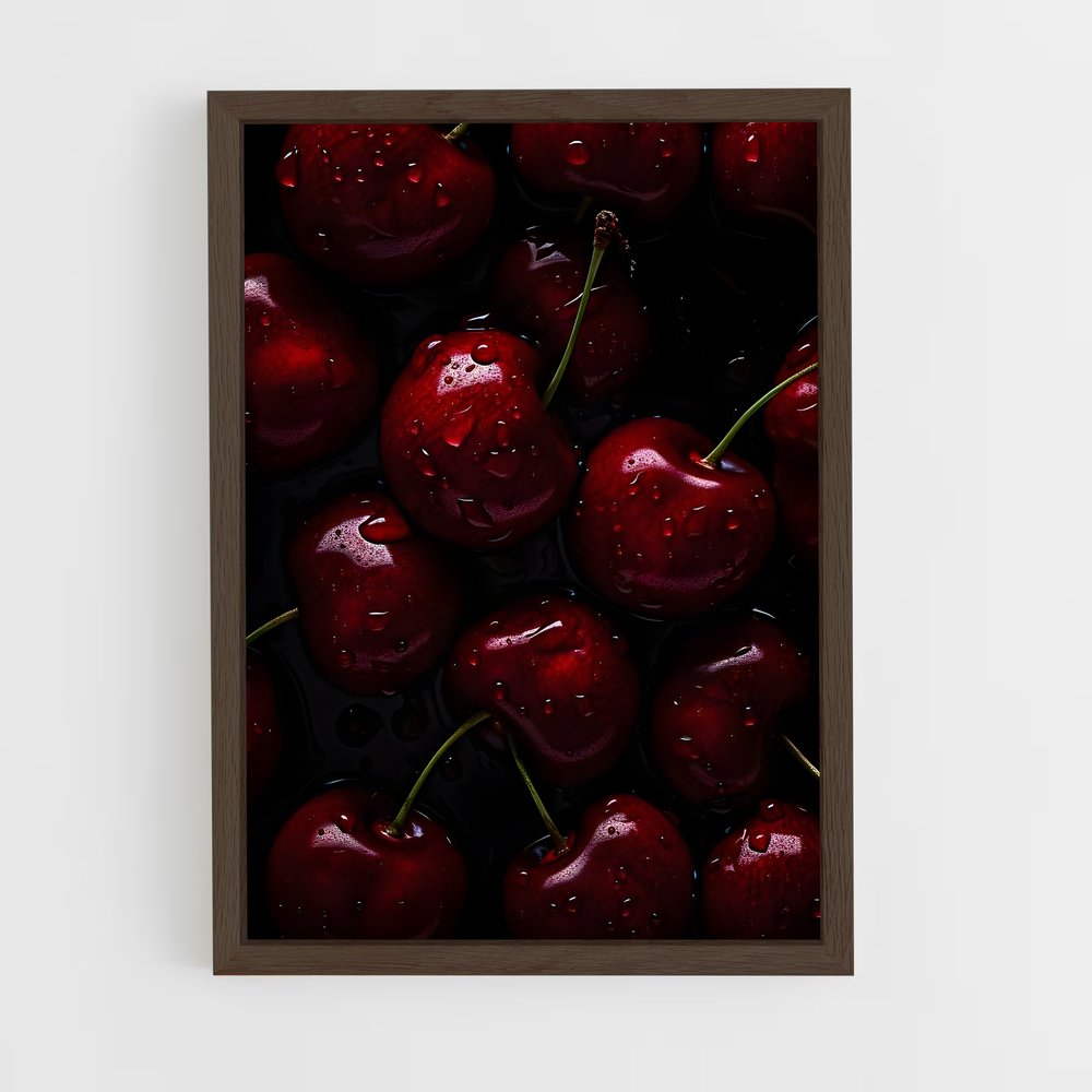 ap-red wine-8 cadre Bois foncé