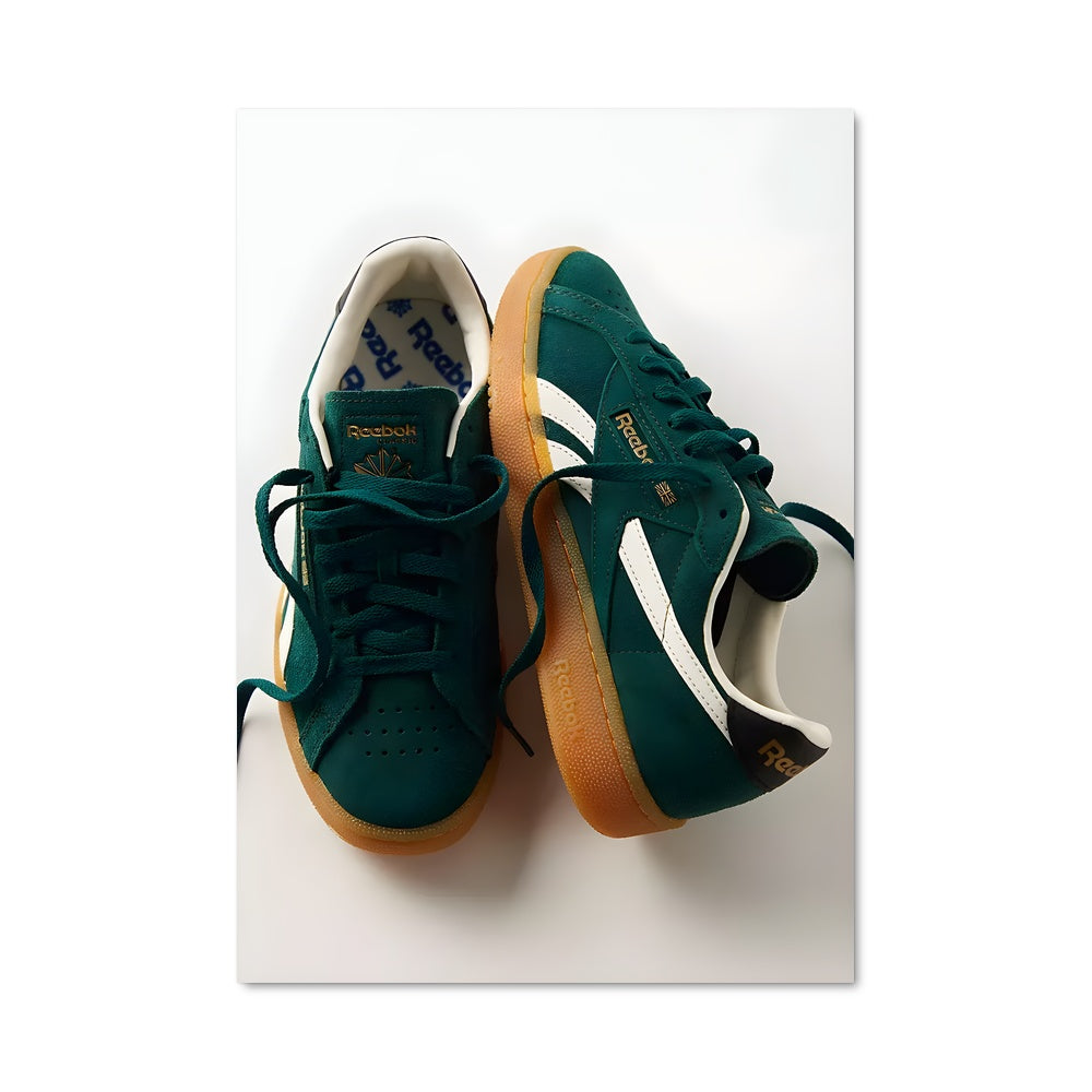 Poster Sneakers Vertes