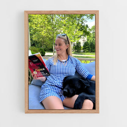 ap-reese witherspoon-6 cadre Bois clair