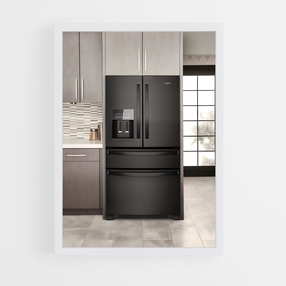 ap-refrigerator-1 cadre Blanc