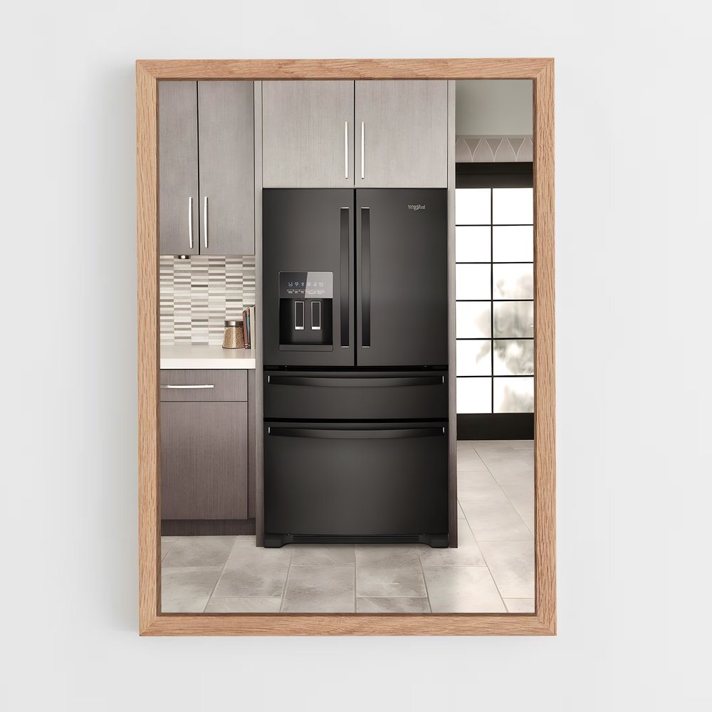 ap-refrigerator-1 cadre Bois clair