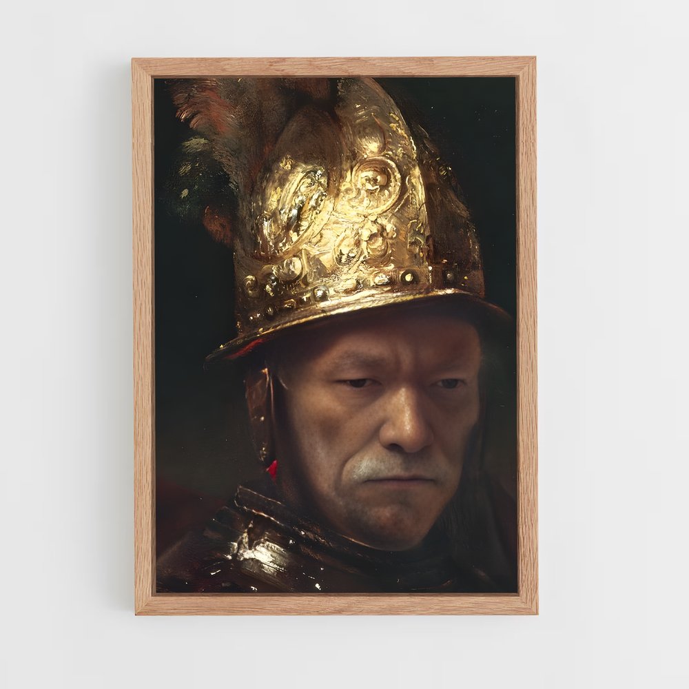 ap-rembrandt van rijn-1 cadre Bois clair