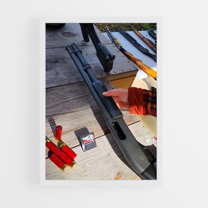 ap-remington 870-4 cadre Blanc
