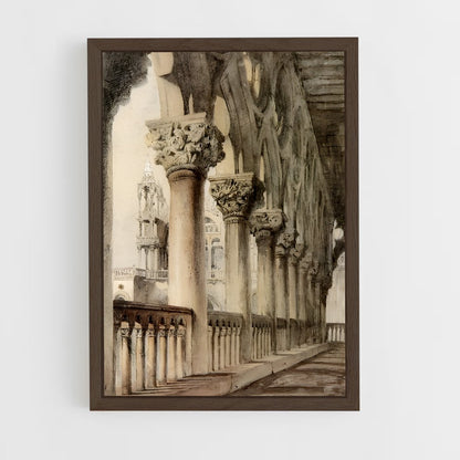 ap-renaissance architecture-11 cadre Bois foncé