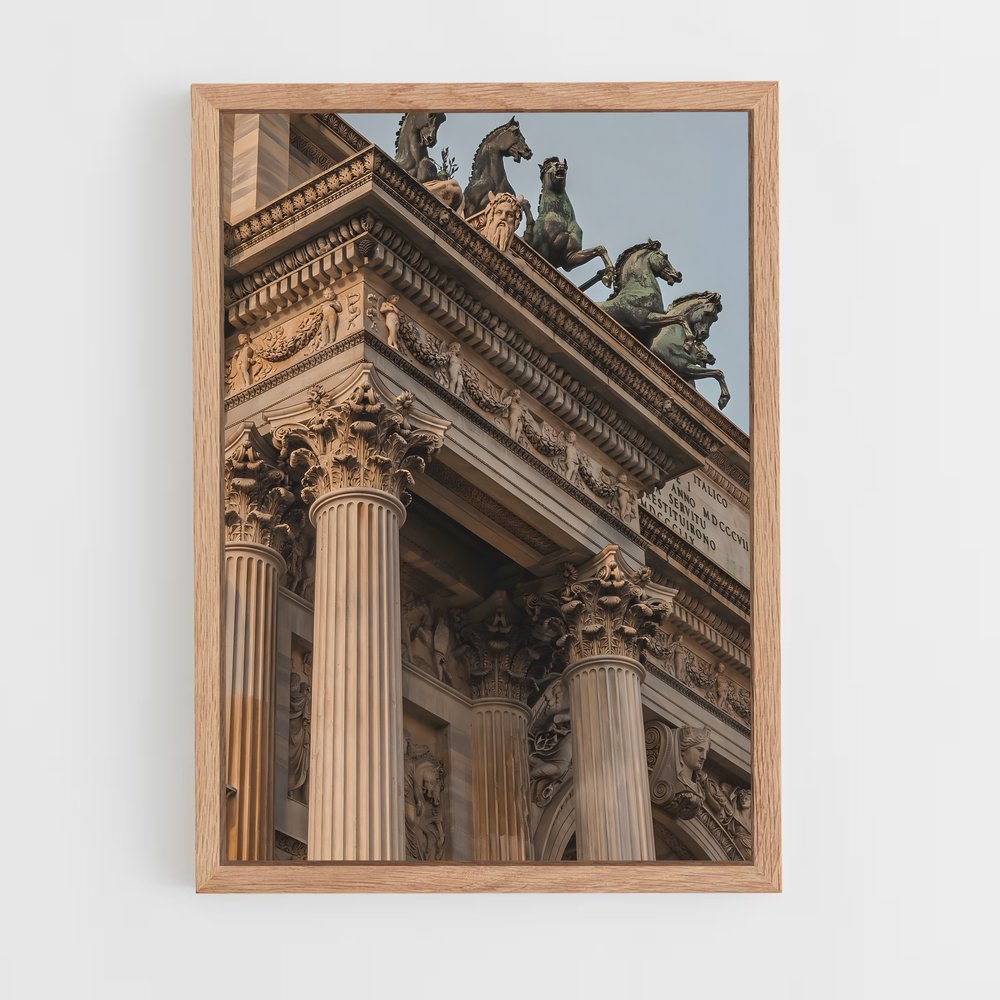 ap-renaissance architecture-9 cadre Bois clair