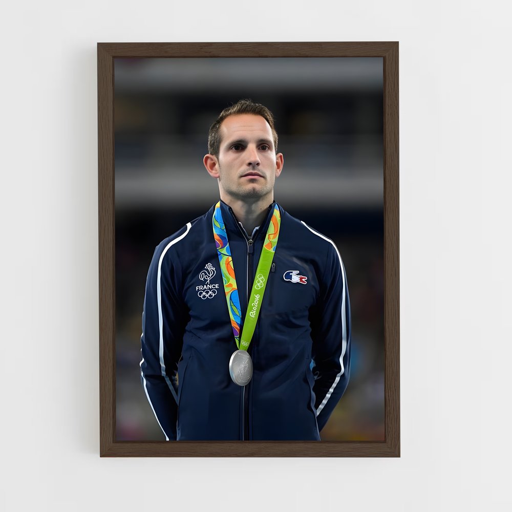ap-renaud lavillenie-3 cadre Bois foncé