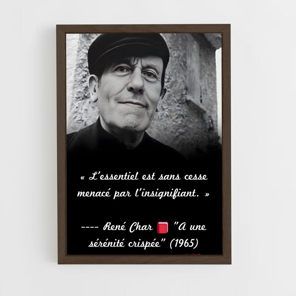 ap-rene char-2 cadre Bois foncé