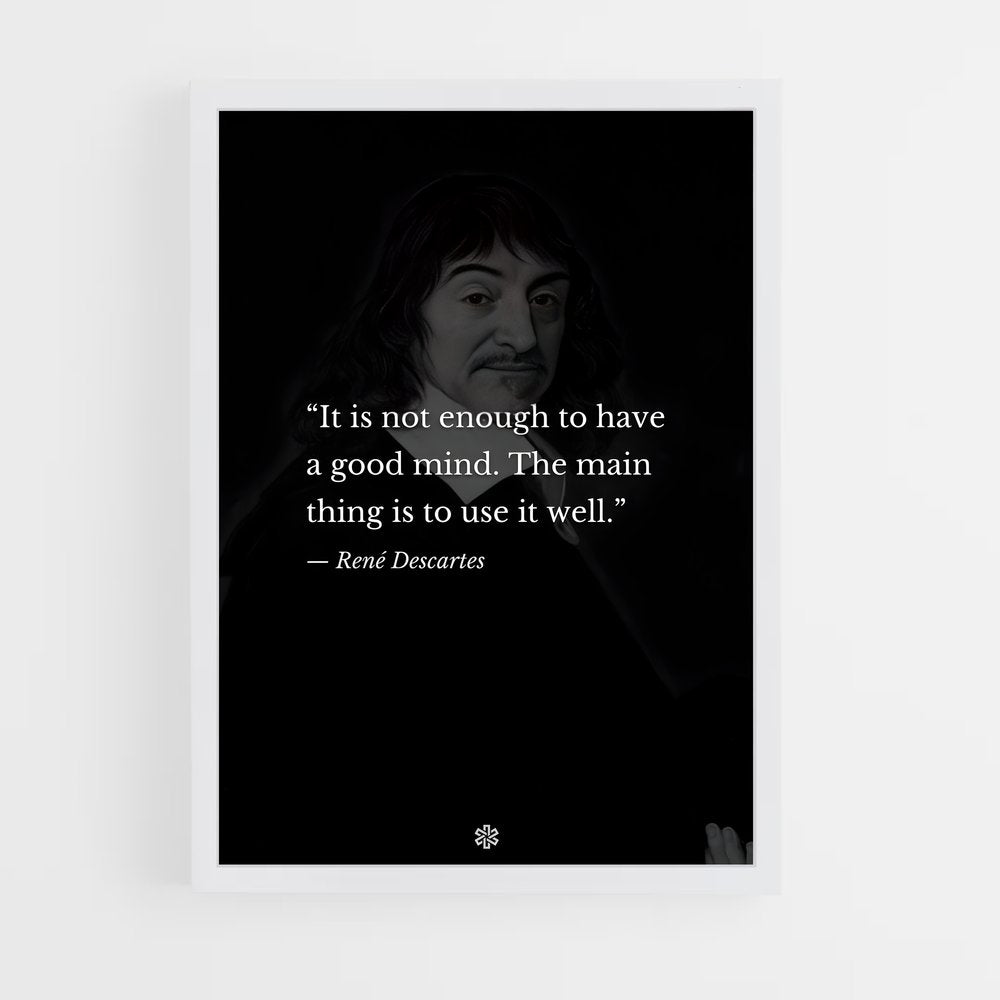 ap-rene descartes-3 cadre Blanc