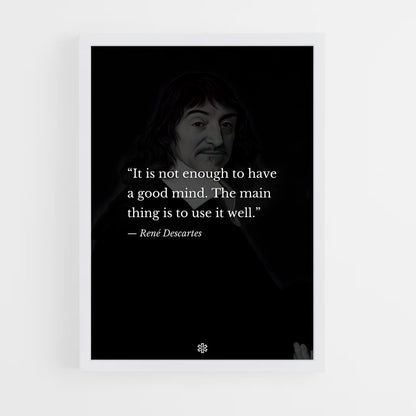 ap-rene descartes-3 cadre Blanc