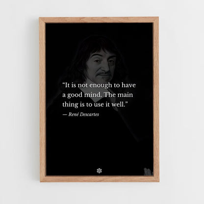 ap-rene descartes-3 cadre Bois clair