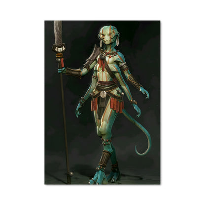 Poster Reptilian Guardian