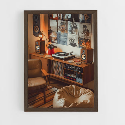 ap-retro-1 cadre Bois foncé