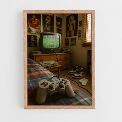 ap-retro gaming-2 cadre Bois clair