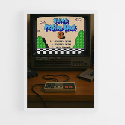 ap-retro gaming-3 cadre Blanc