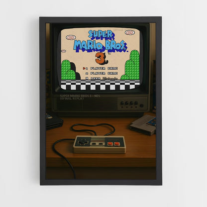 ap-retro gaming-3 cadre Noir