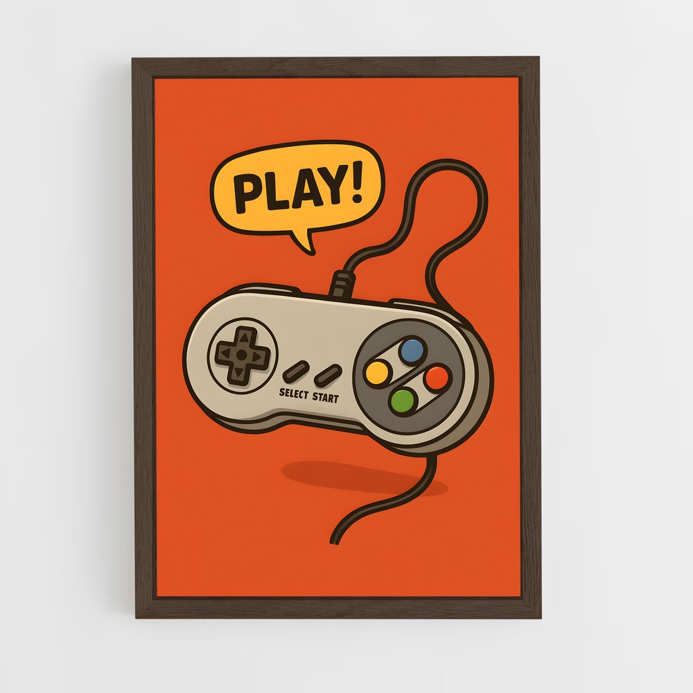 ap-retro gaming-5 cadre Bois foncé